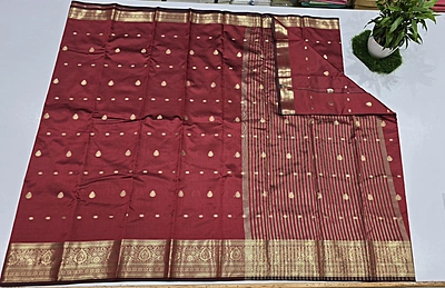 Meena Fancy Butta Saree (id 21014)