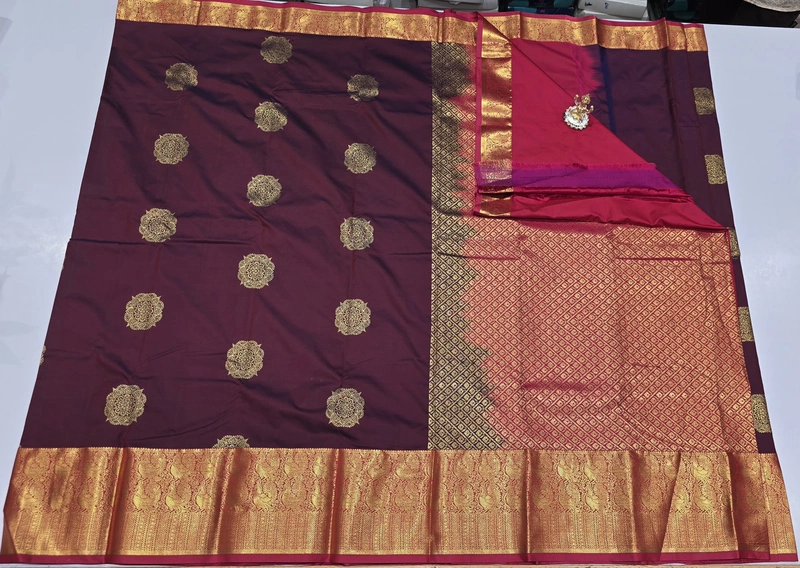 Danth Pattu Semi Silk Saree (id 25000)