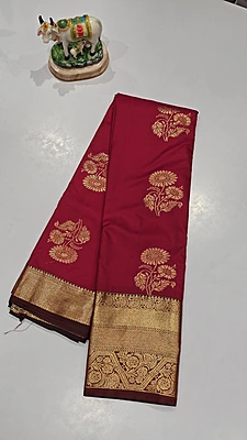 Danth Pattu Semi Silk Saree (id 25001)