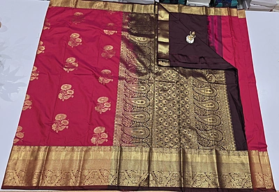 Danth Pattu Semi Silk Saree (id 25001)