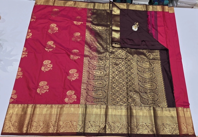 Danth Pattu Semi Silk Saree (id 25001)