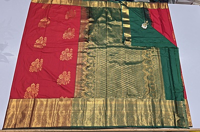 Danth Pattu Semi Silk Saree (id 25002)