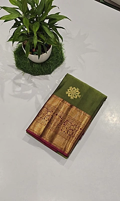 Danth Pattu Semi Silk Saree (id 25003)