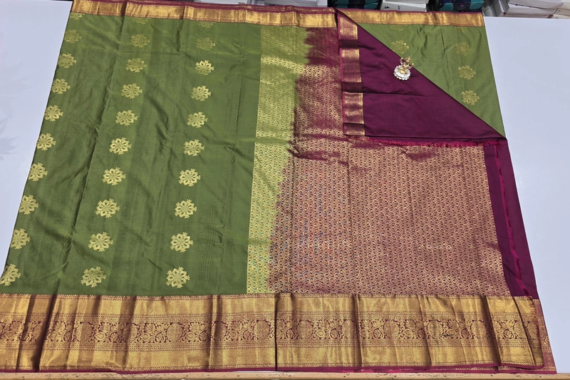 Danth Pattu Semi Silk Saree (id 25003)