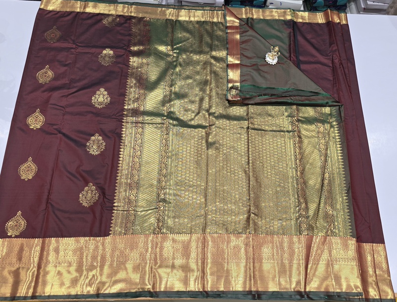 Danth Pattu Semi Silk Saree (id 25004)