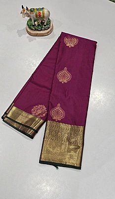 Danth Pattu Semi Silk Saree (id 25005)