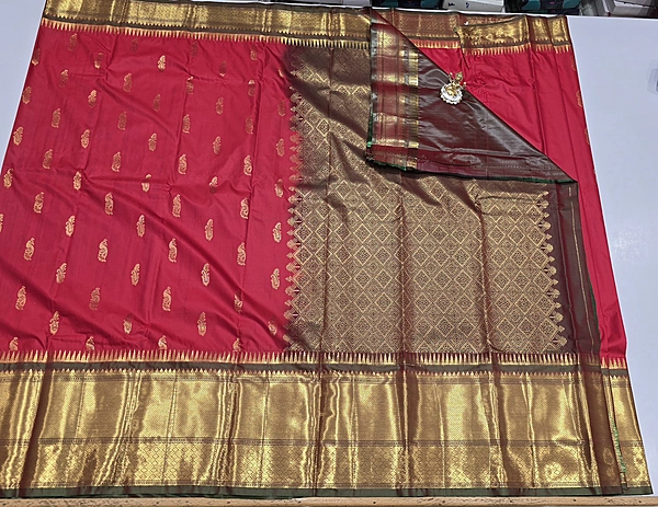 Danth Pattu Semi Silk Saree (id 25006)