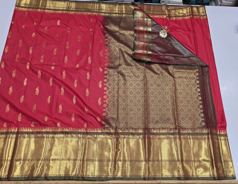 Danth Pattu Semi Silk Saree (id 25006)