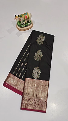 Danth Pattu Semi Silk Saree (id 25007)