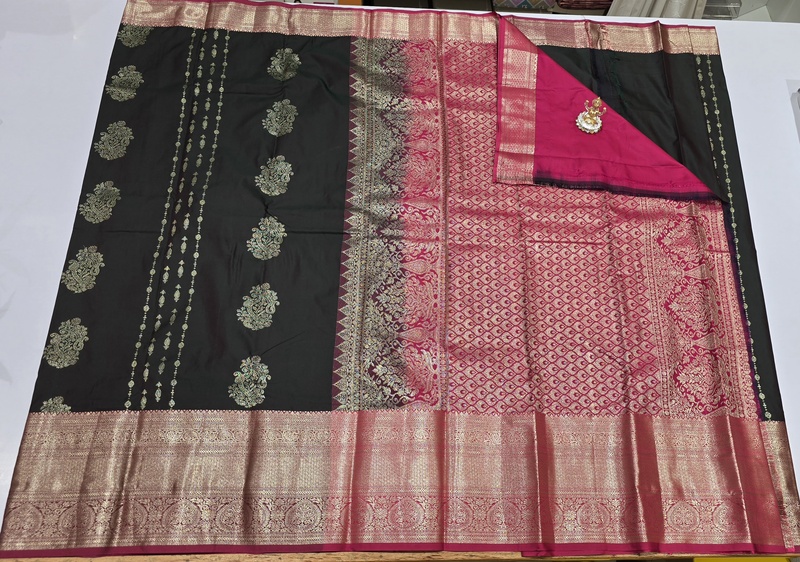 Danth Pattu Semi Silk Saree (id 25007)
