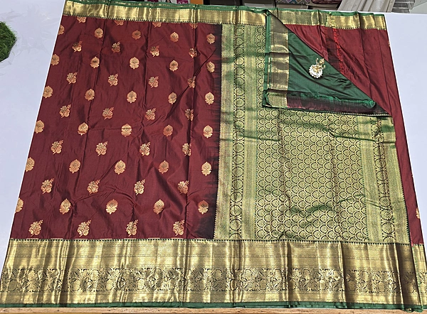 Danth Pattu Semi Silk Saree (id 25008)