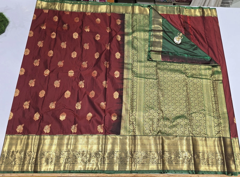 Danth Pattu Semi Silk Saree (id 25008)