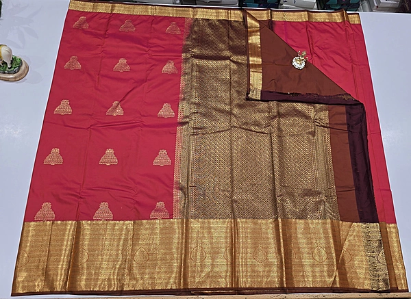 Danth Pattu Semi Silk Saree (id 25009)