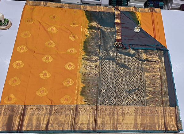 Danth Pattu Semi Silk Saree (id 25012)