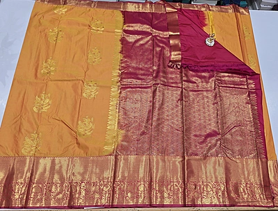 Danth Pattu Semi Silk Saree (id 25013)