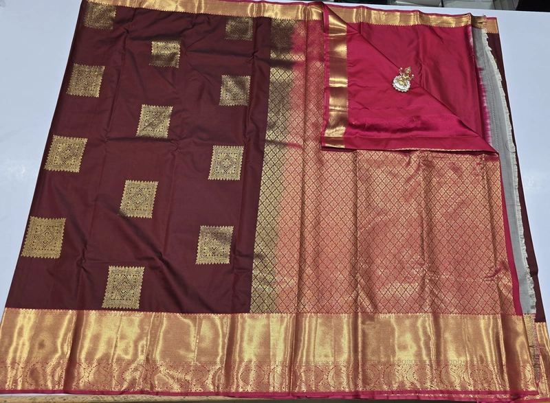 Danth Pattu Semi Silk Saree (id 25014)