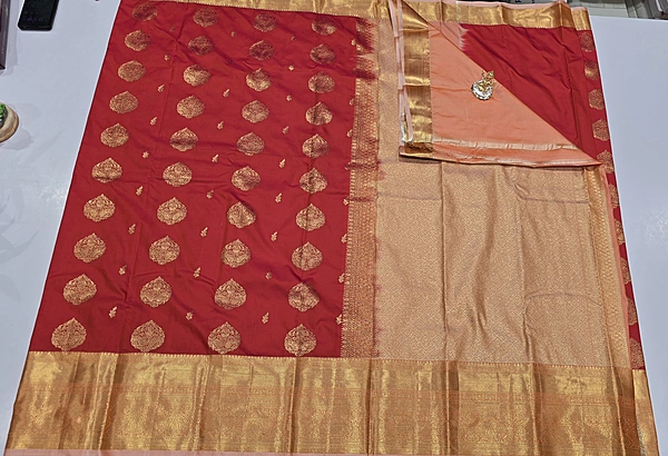 Danth Pattu Semi Silk Saree (id 25015)