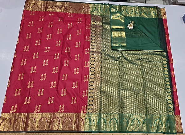 Danth Pattu Semi Silk Saree (id 25016)