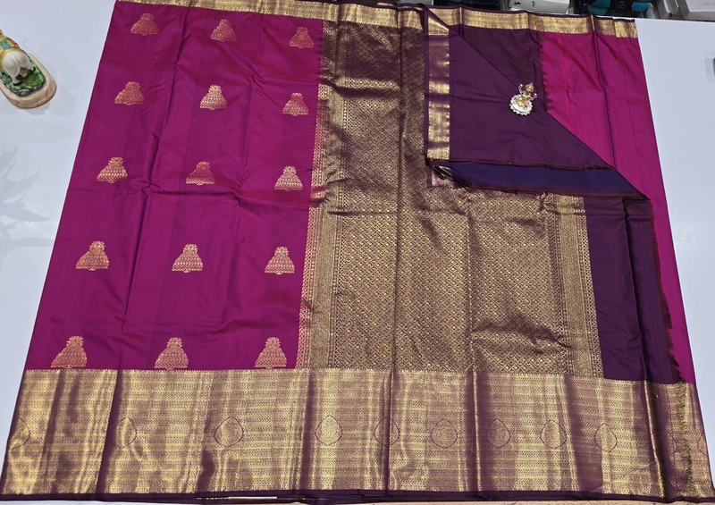 Danth Pattu Semi Silk Saree (id 25017)
