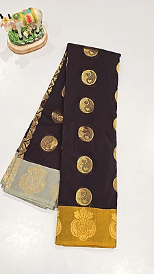 Danth Pattu Semi Silk Saree (id 25018)