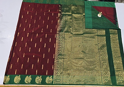 Danth Pattu Semi Silk Saree (Id 25022)