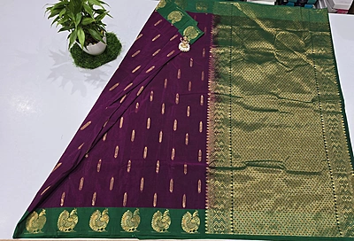 Danth Pattu Semi Silk Saree (id 25023)
