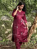Satin-Finish Co-Ord Set