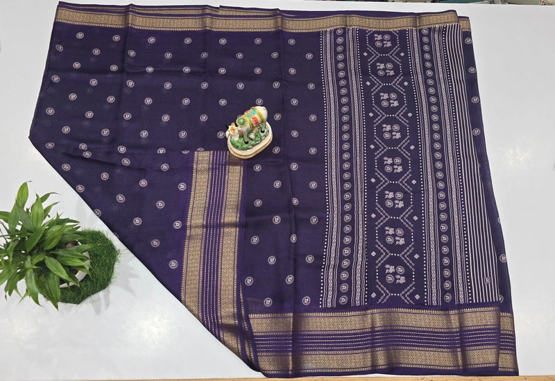 Viscose Silk Saree (id 27002)