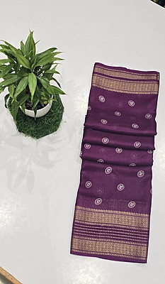 Viscose Silk Saree (id 27004)