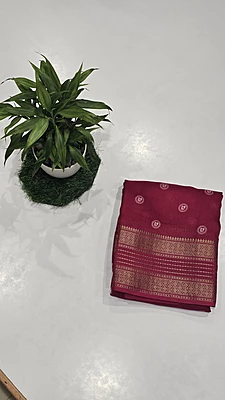 Viscose Silk Saree (id 27005)
