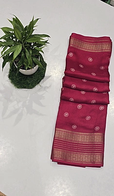 Viscose Silk Saree (id 27005)