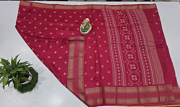 Viscose Silk Saree (id 27005)