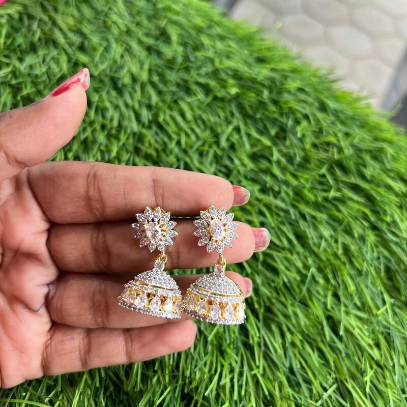 Unique flower design with kemp stone jumuka