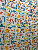 Kids Dohars White animal print