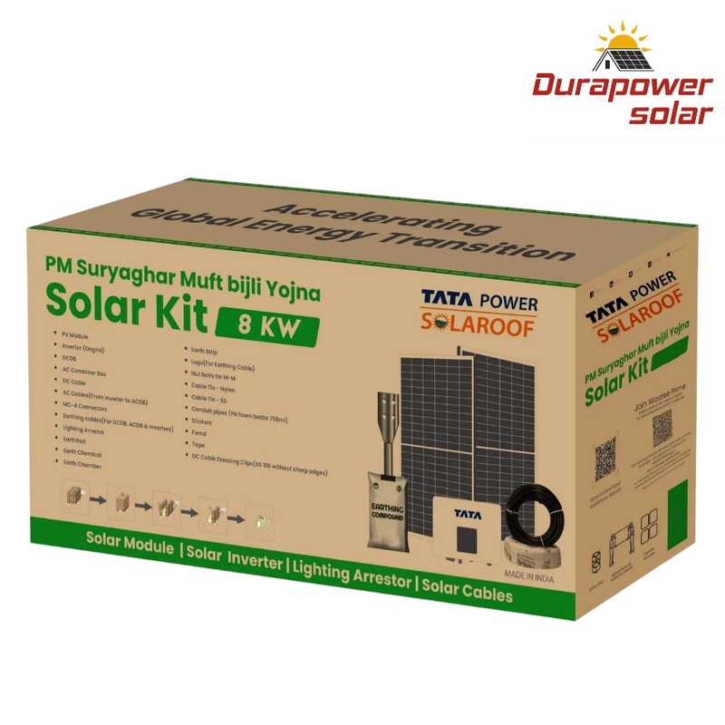 8 Kw TATA SOLAR ONGRID COMBO KIT 8 Kw TATA SOLAR ONGRID COMBO KIT