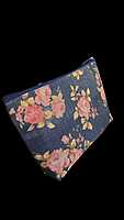 Blue Floral Print Return gift pouches set of 10