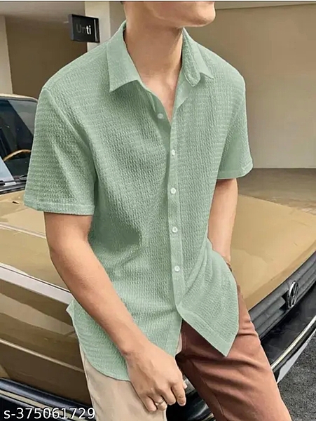 Affordable men’s dark shirt || Imported Popcorn Stylish Shirts For Mens And Female