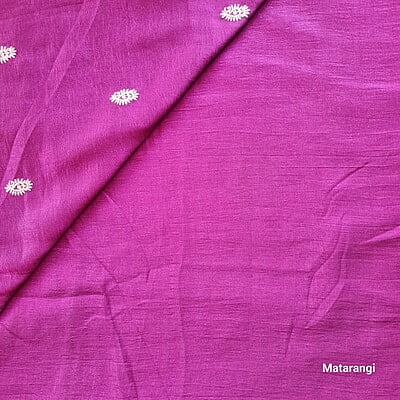 Grape Vine Designer Chinon Crepe Saree