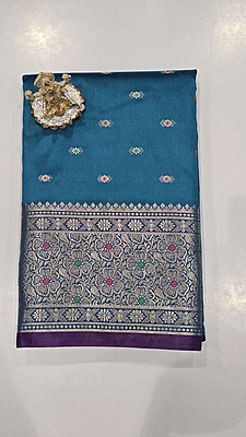 MEENA WORK FANCY SAREE (ID 2302)