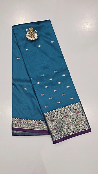 MEENA WORK FANCY SAREE (ID 2302)