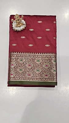 MEENA WORK FANCY SAREE (ID 2303)