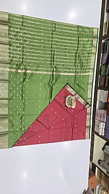 MEENA WORK FANCY SAREE (ID 2303)
