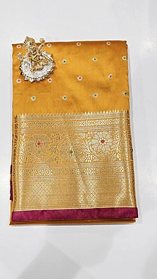 MEENA WORK FANCY SAREE (ID 2305)