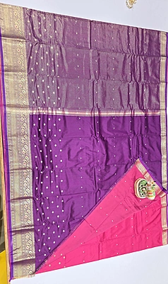 MEENA WORK FANCY SAREE (ID 2306)