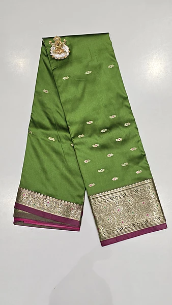 MEENA WORK FANCY SAREE (ID 2307)