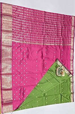 MEENA WORK FANCY SAREE (ID 2307)