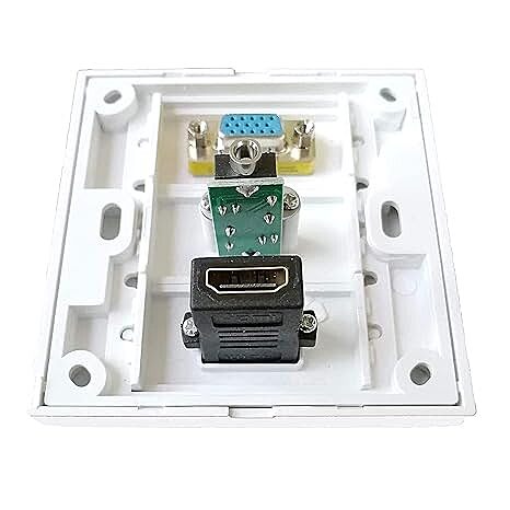 FACE PLATE HDMI+VGA+AUX