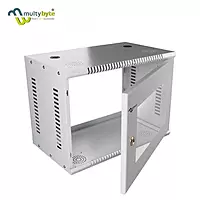 Multybyte 9U Wall Mount Metal CCTV Rack