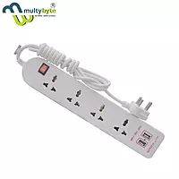 Multybyte 4+1 Way Spike Guard Extension Board (4M)