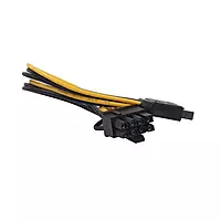 DVR SATA Cable | 4 pin Mini Power Cable/Adapter to Power one 15 pin SATA HDD